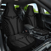 Hawaiian Kakau Art Tattoos Aquaman Style Car Seat Cover Black Version - undefined