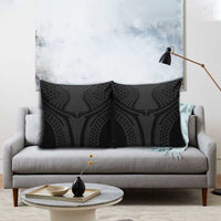 Hawaiian Kakau Art Tattoos Aquaman Style Pillow Cover Black Version - Polynesian Pride
