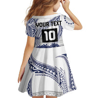 Cook Islands Marathon 2025-Pursuit in Paradise Family Matching Mermaid Dress and Hawaiian Shirt Blue Color LT03 - Polynesian Pride