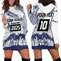 Cook Islands Marathon 2025-Pursuit in Paradise Hoodie Dress Blue Color LT03 - Polynesian Pride