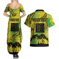 Cook Islands Marathon 2025-Pursuit in Paradise Couples Matching Summer Maxi Dress and Hawaiian Shirt Special Edition LT03 - Polynesian Pride