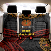 Papua New Guinea Bird-of-Paradise Back Car Seat Cover Coat of Arms and Tribal Patterns LT03 - Polynesian Pride