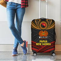 Papua New Guinea Bird-of-Paradise Luggage Cover Coat of Arms and Tribal Patterns LT03 - Polynesian Pride