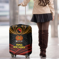 Papua New Guinea Bird-of-Paradise Luggage Cover Coat of Arms and Tribal Patterns LT03 - Polynesian Pride