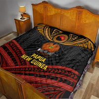 Papua New Guinea Bird-of-Paradise Quilt Coat of Arms and Tribal Patterns LT03 - Polynesian Pride