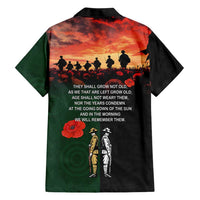 New Zealand and Australia ANZAC Day Family Matching Off Shoulder Maxi Dress and Hawaiian Shirt Lest We Forget Indigenous and Maori Pattern LT03 - Polynesian Pride