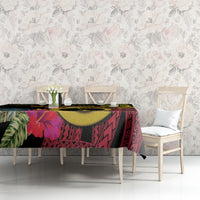 Vanuatu Shefa Day Tablecloth Sand Drawing Melanesian