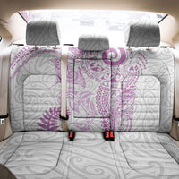 Aotearoa Maori Sea Animals Tribal Back Car Seat Cover Manta Ray and Shark Moko Pattern Pink Color LT03 - Polynesian Pride