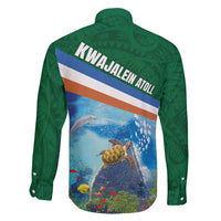 Marshall Islands Kwajalein Atoll Family Matching Mermaid Dress and Hawaiian Shirt Polynesian Pattern and Undersea Animals LT03 - Polynesian Pride
