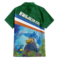 Marshall Islands Kwajalein Atoll Family Matching Puletasi and Hawaiian Shirt Polynesian Pattern and Undersea Animals LT03 - Polynesian Pride
