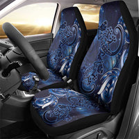 New Zealand Gecko Maori Art Tattoo Car Seat Cover Matariki Mode LT03 - Polynesian Pride