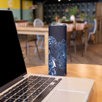 New Zealand Gecko Maori Art Tattoo Skinny Tumbler Matariki Mode LT03 - Polynesian Pride