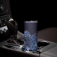 New Zealand Gecko Maori Art Tattoo Skinny Tumbler Matariki Mode LT03 - Polynesian Pride