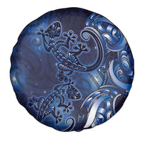 New Zealand Gecko Maori Art Tattoo Spare Tire Cover Matariki Mode LT03 - Polynesian Pride
