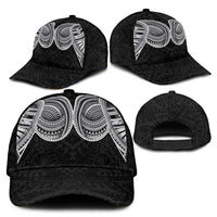 Samoan Traditional Art Tattoos Classic Cap Tatau Tribal Motifs with Ula Fala Black LT03 - Polynesian Pride