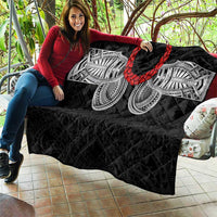 Samoan Traditional Art Tattoos Quilt Tatau Tribal Motifs with Ula Fala Black LT03 - Polynesian Pride