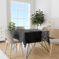 Samoan Traditional Art Tattoos Tablecloth Tatau Tribal Motifs with Ula Fala Black LT03 - Polynesian Pride