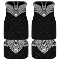 Samoan Traditional Art Tattoos Car Mats Tatau Roman Reigns Black Color LT03 - Polynesian Pride