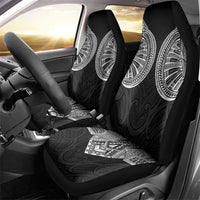 Samoan Traditional Art Tattoos Car Seat Cover Tatau Roman Reigns Black Color LT03 - Polynesian Pride