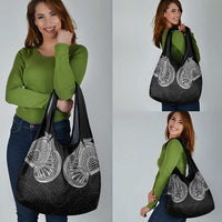 Samoan Traditional Art Tattoos Grocery Bag Tatau Roman Reigns Black Color LT03 - Polynesian Pride