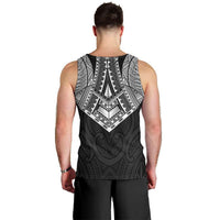 Samoan Traditional Art Tattoos Men Tank Top Tatau Roman Reigns Black Color LT03 - Polynesian Pride