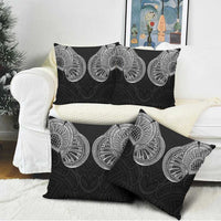 Samoan Traditional Art Tattoos Pillow Cover Tatau Roman Reigns Black Color LT03 - Polynesian Pride