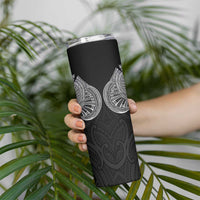 Samoan Traditional Art Tattoos Skinny Tumbler Tatau Roman Reigns Black Color LT03 - Polynesian Pride