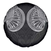 Samoan Traditional Art Tattoos Spare Tire Cover Tatau Roman Reigns Black Color LT03 - Polynesian Pride