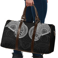 Samoan Traditional Art Tattoos Travel Bag Tatau Roman Reigns Black Color LT03 - Polynesian Pride
