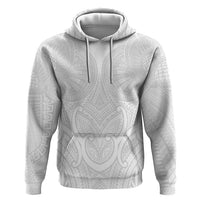 Samoan Traditional Art Tattoos Hoodie Tatau Roman Reigns White Color LT03 Pullover Hoodie White - Polynesian Pride
