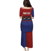 Personalised Samoan DNA-Proud of Samoa Family Matching Puletasi and Hawaiian Shirt Polynesian Patterns - Polynesian Pride