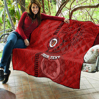 Hawaii Kahuku High & Intermediate School Quilt Tribal Kakau Pattern LT03 - Polynesian Pride