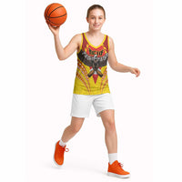American Samoa Fautasi Race Basketball Jersey Pago Pago-Aeto Samoan Tattoo and Eagle