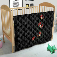 Hawaiian Taro Leaves-Hibiscus and Plumeria Quilt Floral Tribal Tattoo Motif LT03 - Polynesian Pride