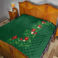 Hawaiian Taro Leaves-Hibiscus and Plumeria Quilt Polynesian Art-Kakau Tattoo Green LT03 - Polynesian Pride