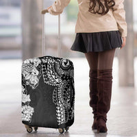 Japanese Irezumi and Hawaiian Polynesian Art Tattoo Luggage Cover Black Color LT03 - Polynesian Pride