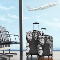 Japanese Irezumi and Hawaiian Polynesian Art Tattoo Luggage Cover Black Color LT03 - Polynesian Pride