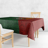 Papua New Guinea East Sepik Province Tablecloth Tribal Crocodile Birds of Paradise Melanesian Tattoo LT03 - Polynesian Pride