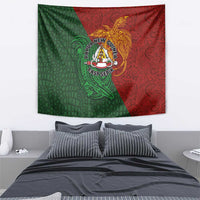 Papua New Guinea East Sepik Province Tapestry Tribal Crocodile Birds of Paradise Melanesian Tattoo LT03 - Polynesian Pride