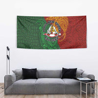 Papua New Guinea East Sepik Province Tapestry Tribal Crocodile Birds of Paradise Melanesian Tattoo LT03 - Polynesian Pride