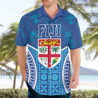 Fiji Day Hawaiian Shirt Fijian Masi Tribal Hibiscus Tattoo and Tapa Pattern LT03 - Polynesian Pride