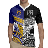 Custom Rugby Niue and Aotearoa Rugby Jersey Hiapo with Maori Moko Tribal Heritage Tattoos LT03 - Polynesian Pride