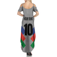 Custom New Caledonia-The Kagus Family Matching Summer Maxi Dress and Hawaiian Shirt LT03 - Polynesian Pride