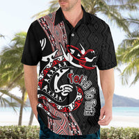 Aotearoa Toitu Te Tiriti Taniko Hawaiian Shirt Maori Taniwha Haka - Honour the Treaty LT03 - Polynesian Pride