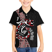 Aotearoa Toitu Te Tiriti Taniko Hawaiian Shirt Maori Taniwha Haka - Honour the Treaty LT03 - Polynesian Pride