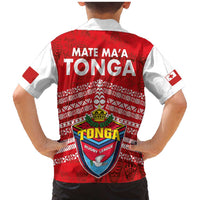 Mate Ma'a Tonga Family Matching Mermaid Dress and Hawaiian Shirt Douple White Dove and Kupesi Ngatu Art Tattoo