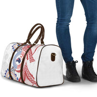 Tongan and Australian Culture Together Travel Bag Ngatu Art Tribal Aboriginal Tattoo Pattern LT03 - Polynesian Pride