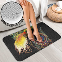 Papua New Guinea and Australia Together Bathroom Set Bird of Paradise and Kangaroo Melanesian Aboriginal Motifs LT03 - Polynesian Pride
