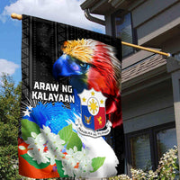 Philippines Independence Day Garden Flag Philippines Eagle and Sampaguita Jasmine Yakan Tribal