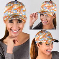Hawaiian and Japanese Culture Together Classic Cap Palaka Japanese Art and Tropical Motif Tribal Patchwork LT03 - Polynesian Pride
